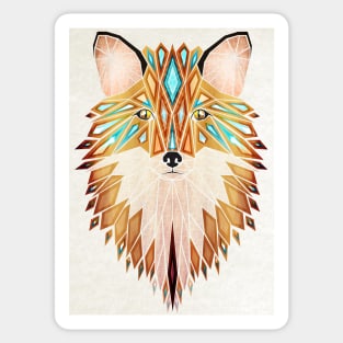 wild fox Sticker